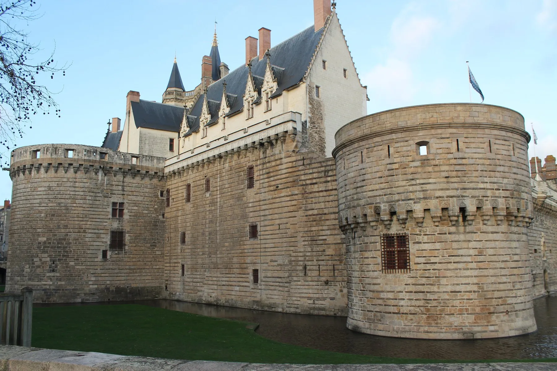 Château des ducs de Bretagne à Nantes